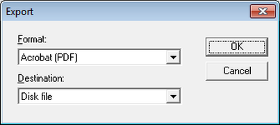 report export feature in the Tenant File